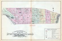 Index Map, Philadelphia 1886 Vol 2 Wards 11 - 12 - 13 - 14 - 15